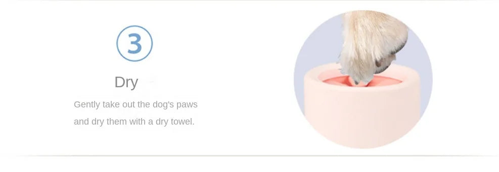 Pet Foot Washer Cup Silicone Soft Foot Cup Cat Foot Cleaning Bucket Dog Paw Cleaner Cup Manual Quick Feet Wash Cleaner